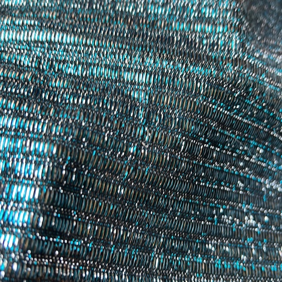 Disco 70s sparkle striped lightweight pants size small - Picture 14 of 17